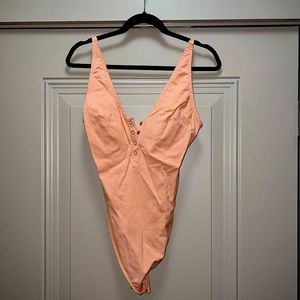 Free People bodysuit.